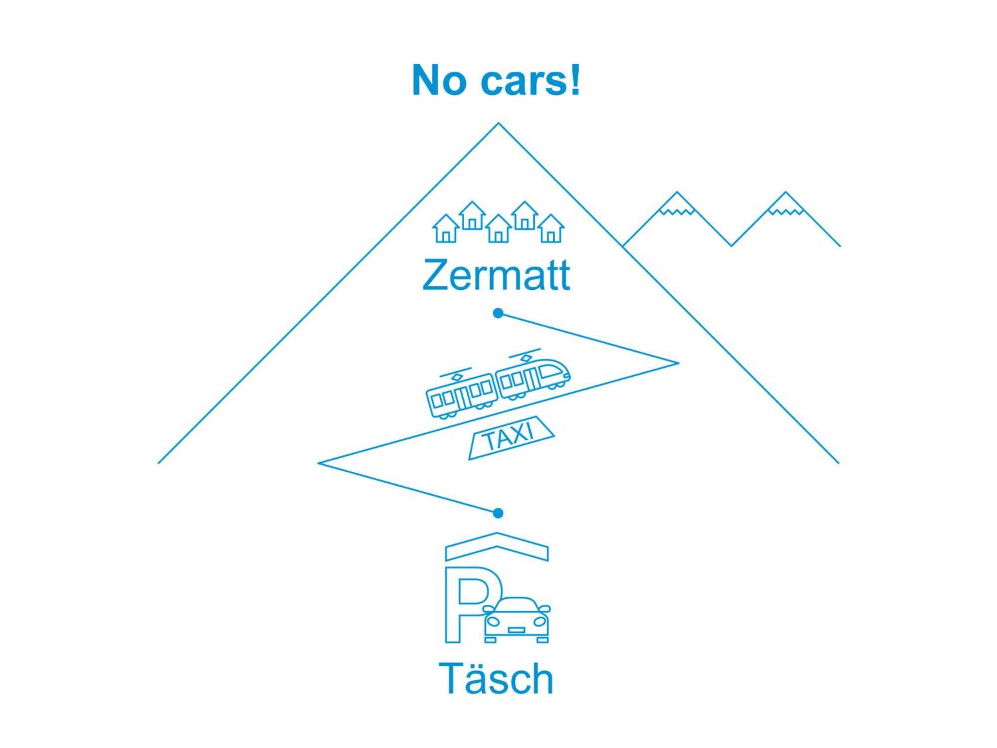 Apartment Lauberhaus Zermatt Bagian luar foto
